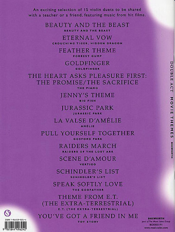 Double Act Movie Themes: