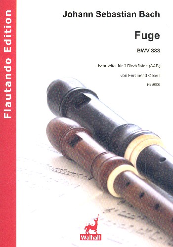 Fuge Nr.14 aus dem Wohltemperierten Klavier 2 BWV883