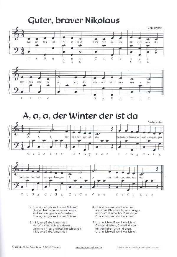 Weihnachtslieder