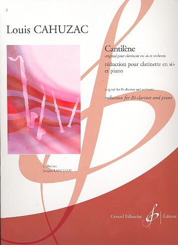 Cantilène pour clarinette et