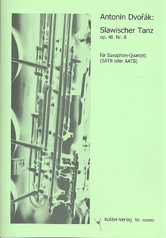 Slawischer Tanz op.46,8 für 4 Saxophone