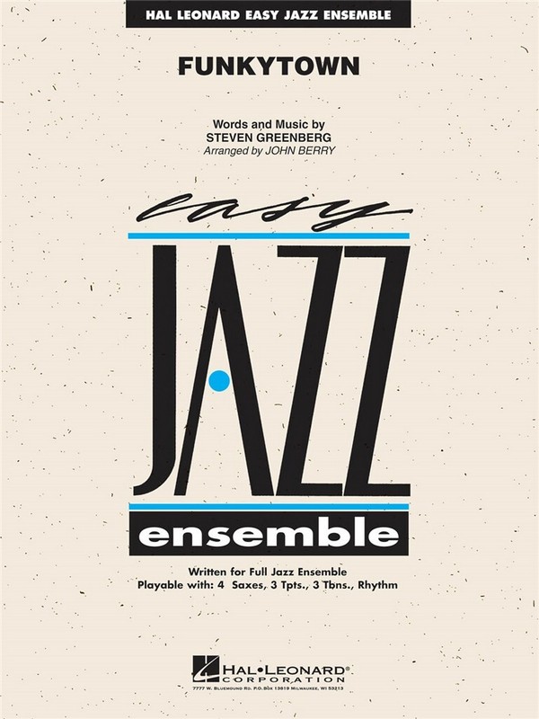 Funkytown (+CD): for easy Jazz ensemble