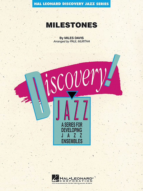 Milestones (+CD): for jazz ensemble