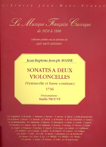 Sonates a 2 violoncelles (violoncelle