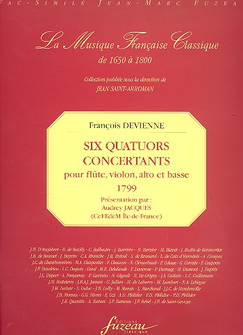6 quatuors concertants