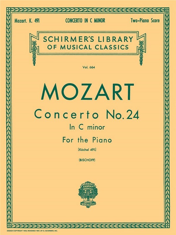 Konzert c-Moll  Nr.24 KV491 für