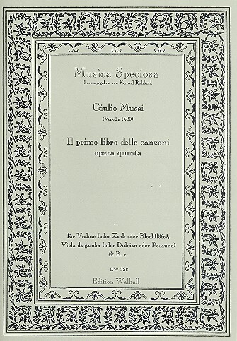 Il primo libro delle canzoni opera quinta