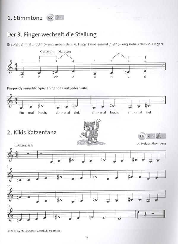 Fiedel-Max Violinschule Band 3 (+Online Audio)