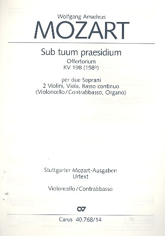 Sub tuum praesidium KV198