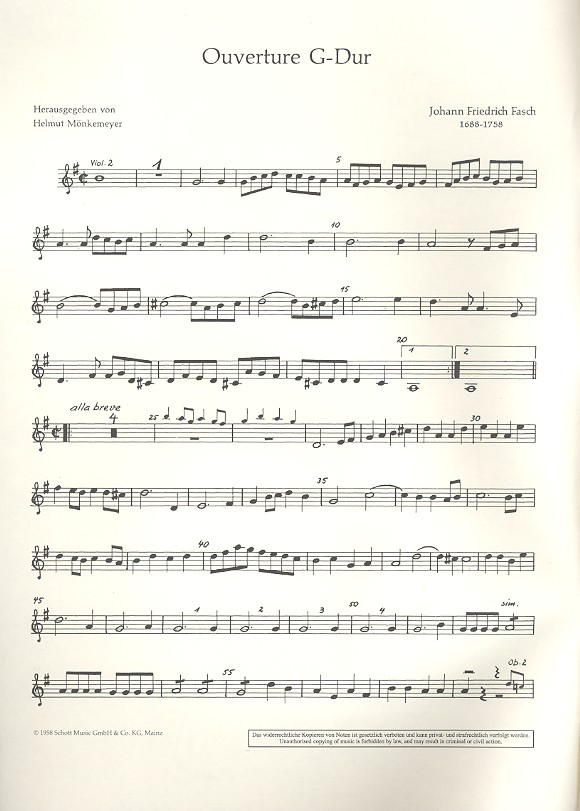 Ouvertüre G-Dur