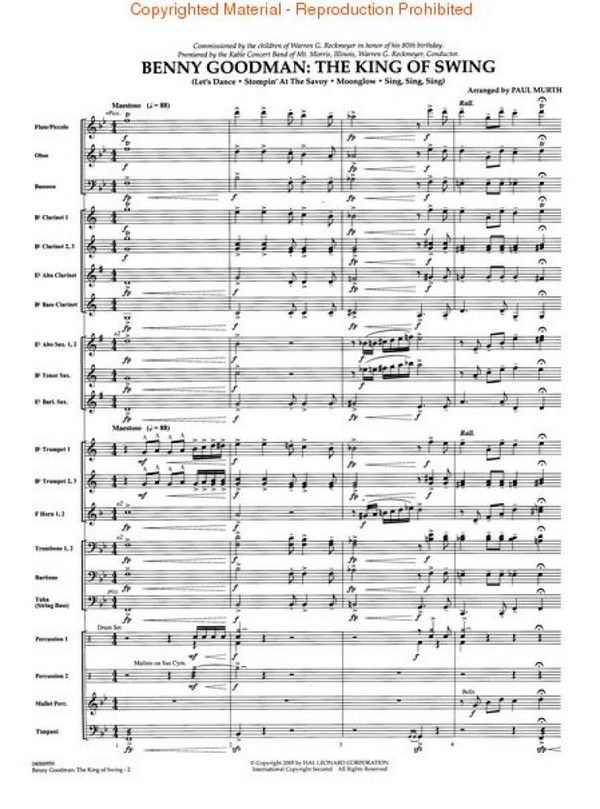 The King of Swing: Medley