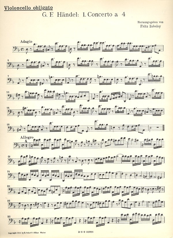 Concerto a quattro TWV 43: d 3