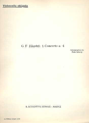 Concerto a quattro TWV 43: d 3