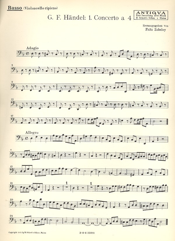 Concerto a quattro TWV 43: d 3