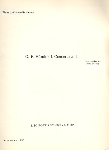 Concerto a quattro TWV 43: d 3