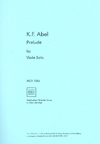 Prelude für Viola solo