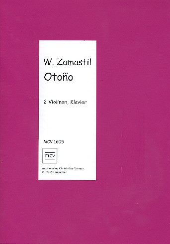 Otono für 2 Violinen und Klavier