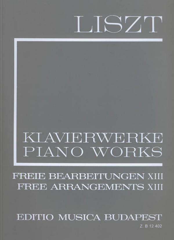 Klavierwerke Serie 2 Freie Bearbeitungen