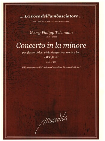 Concerto in la minore TWV52:A1