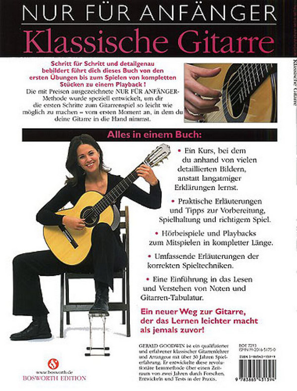 Nur für Anfänger (+CD) für klassische Gitarre