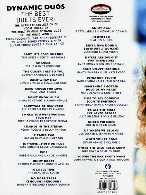 Dynamic duos songbook for 2 voices