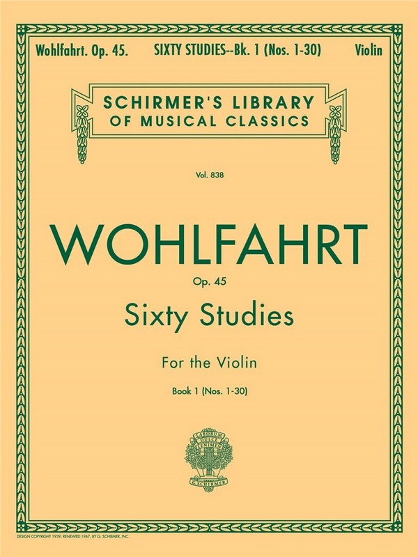 60 Studies op.45 vol.1 (nos.1-30)