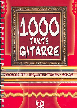 1000 Takte Gitarre (spiralgebunden)