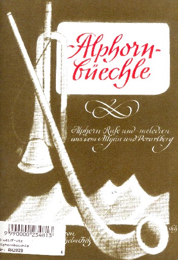 Alphornbüechle für Alphorn