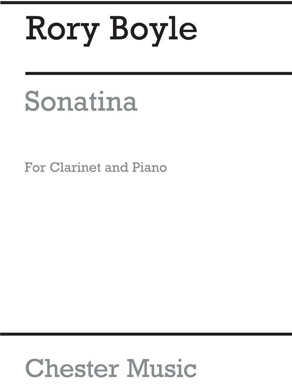 Sonatine für Klarinette und Klavier