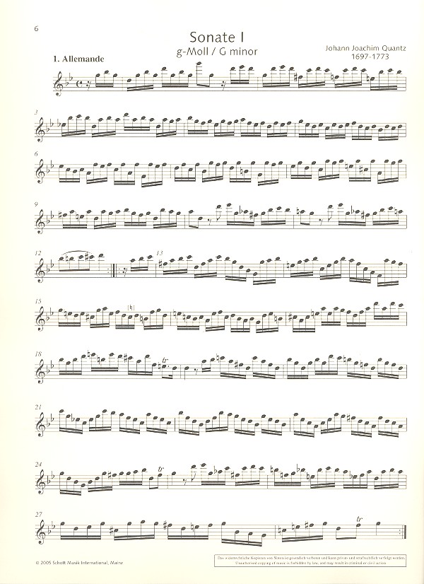 Fantasien und Capricen (6 Sonaten)