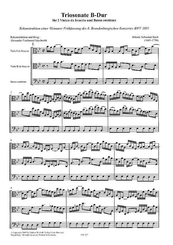 Sonate B-Dur