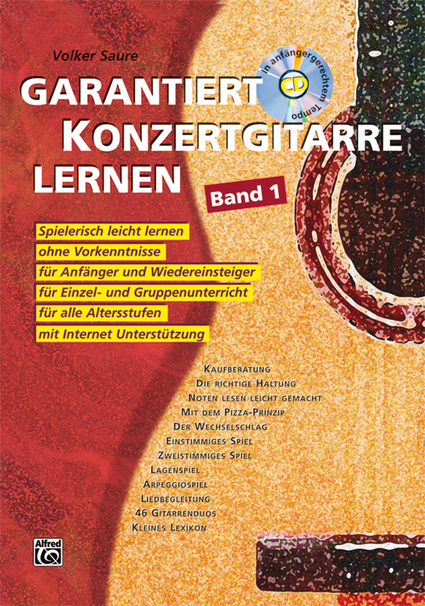 Garantiert Konzertgitarre lernen Band 1(+CD)