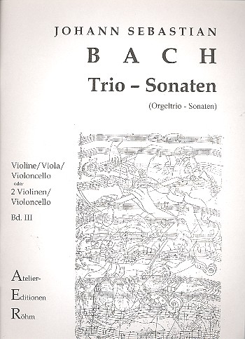 Trio-Sonaten Band 3