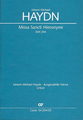 Missa Sancti Hieronymi MH254