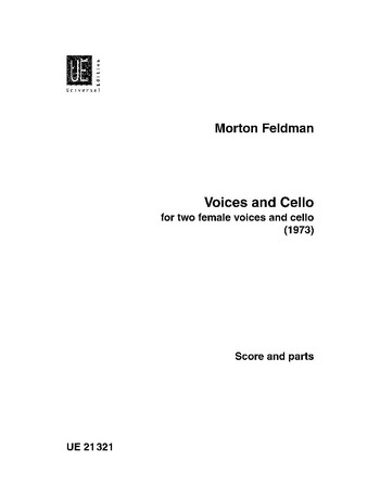 Voices and cello für 2 Frauenstimmen