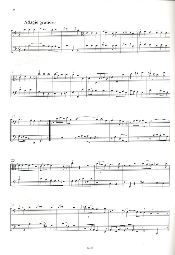 6 Sonaten op.2 (Nr.1-3) für
