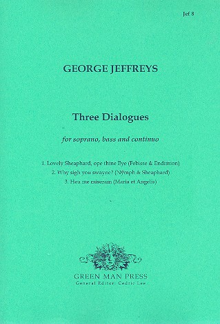 3 dialogues for soprano, bass