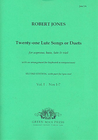 21 lute-songs or duets vol.1 (no.1-7)