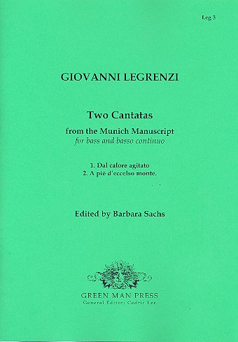 2 cantatas from the Munich manuscript