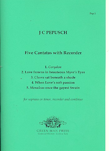 5 cantatas with recorder 