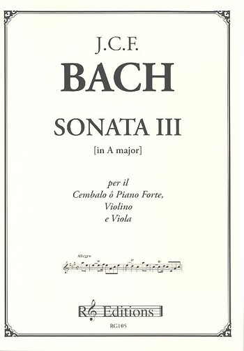 Sonata  in A major no.3 per