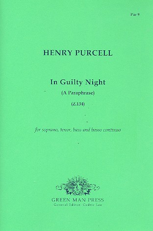 In guilty night Z134 for soprano,