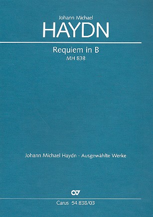 Requiem B-dur MH838 