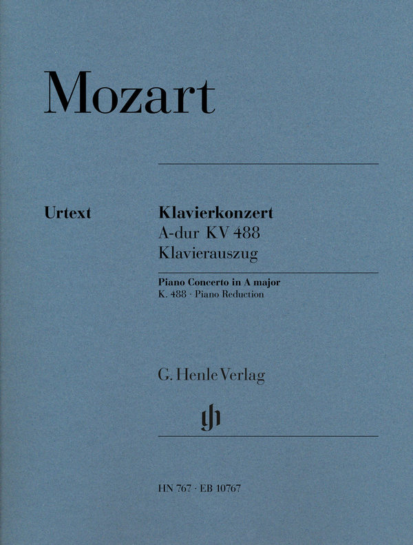 Konzert A-Dur KV488 für Klavier und Orchester