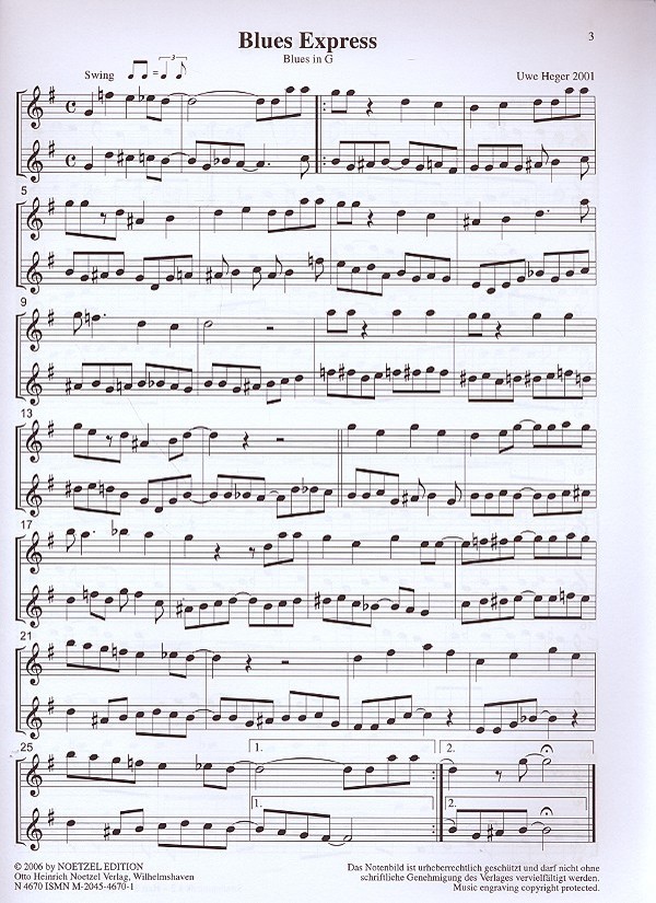 Straßenmusik à 2 Band 2 - Klezmer Blues, Ragtime und Latin-Folk