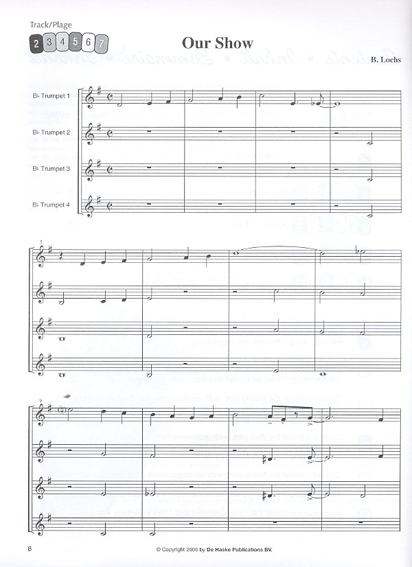 Groove quartets (+CD) for 4 trumpets