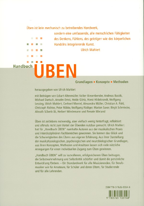 Handbuch Üben