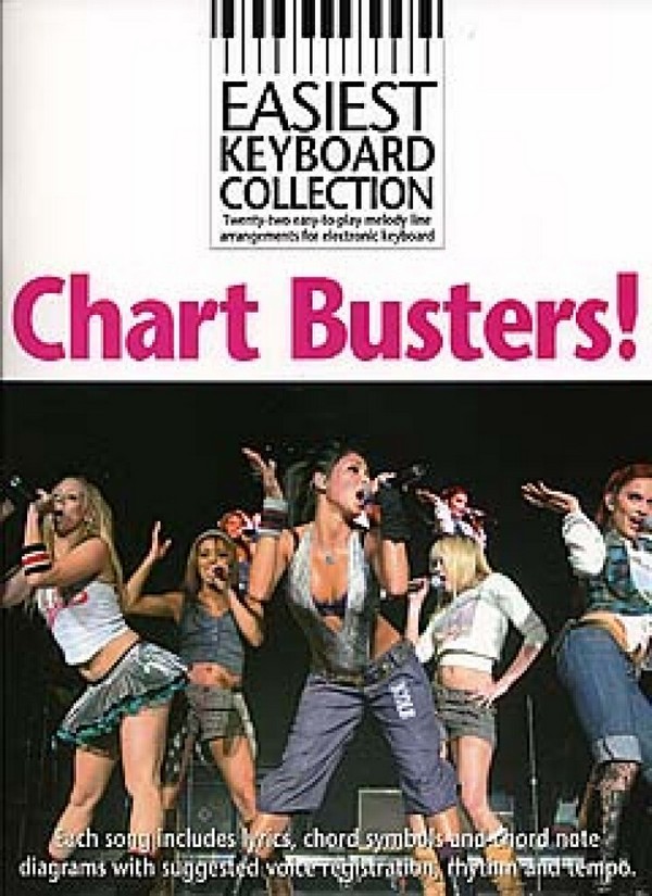 Easiest keyboard collection: chart busters