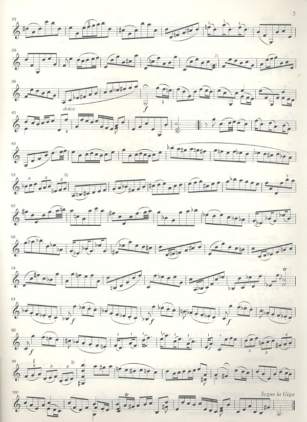 Sonata à violino solo senza basso