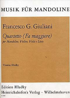 Quartett F-Dur für Mandoline, Violine,